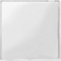 3340-3500 Merten накладка на одноклавишные механизмы (прозрачный белый)