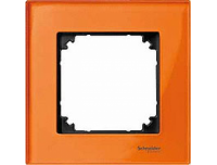 404102 Merten рамка 1-я (оранжевый кальцит)