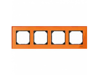 404402 Merten рамка 4-я (оранжевый кальцит)