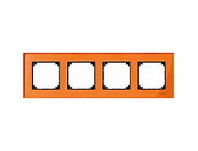 404402 Merten рамка 4-я (оранжевый кальцит)