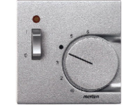 536160 Merten накладка термостата комнатного (мех.536302,536304) (алюминий)