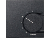 536214 Merten накладка термостата комнатного (мех.536400,536401) (антрацит)