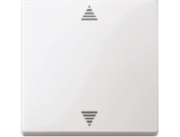 587719 Merten накладка электронного кнопочного выключателя жалюзи (полярно белый)